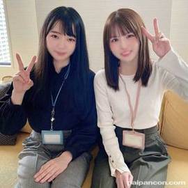 今月まで【#110】同じ会社の先輩と後輩。清楚美女2人とハーレムセックス♡史上最高の幸せ連続中出し。♡夢の世界♡