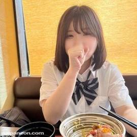 【初撮影・顔出し】大人しめGパイちゃんと、制服生中出しえっち。ベッドの上ではめっちゃいい顔で気持ちよくなっててギャップにエロすぎ発射。