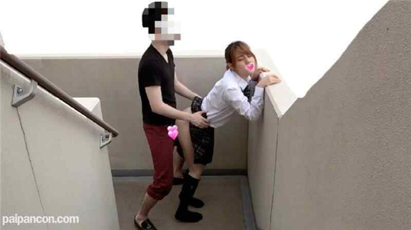 FC2-PPV-1444364 - ひかる19歳 清純派美少女と階段SEX！アイドル級×制服美少女を好き放題ハメまくり！生チ○ポの気持ちよさに絶頂イキまくり！階段孕ませ中出し！
