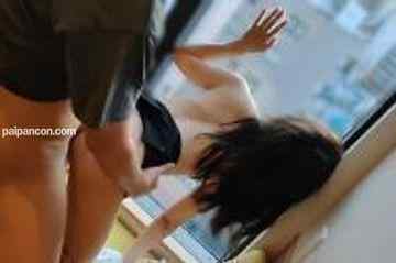 FC2-PPV-1616555 - 【個人】オフィスの目の前でガラス越しに他人棒で犯され興奮しながらも無許可で中出しされる美人妻。