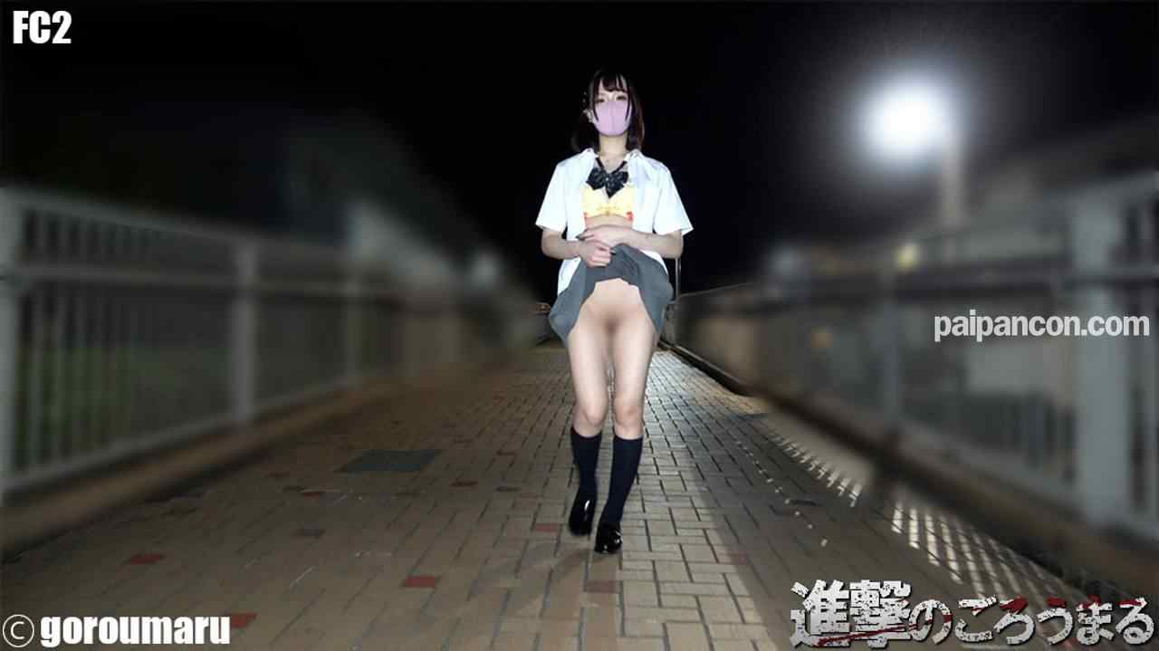 FC2-PPV-2212748 - 【個撮54】顔出し20歳 黒髪清楚系パイパンDカップ② 制服野外露出 連続中出しからせき止め何度もピストン thumbnail_6.jpg
