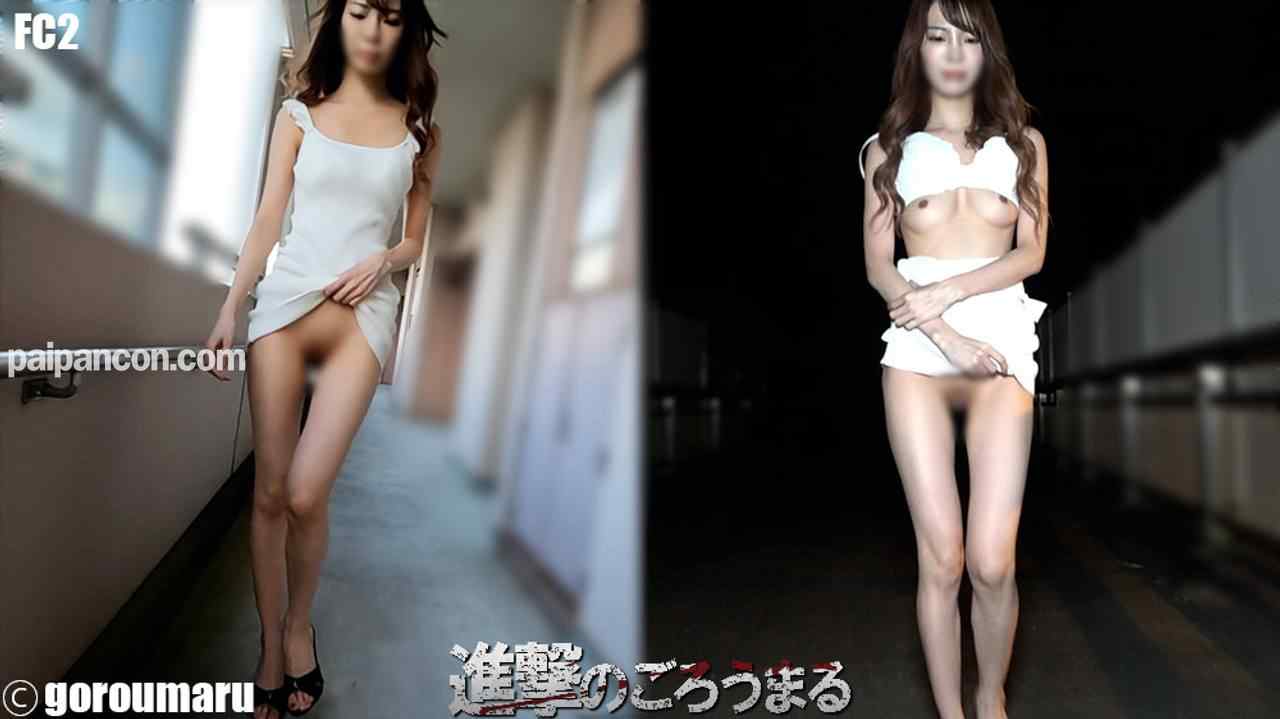 FC2-PPV-3132371 - 【個撮82】完全顔出し21歳のパイパンレースクイーン⑤ 昼間の団地露出と中出しからお掃除フェラ thumbnail_0.jpg