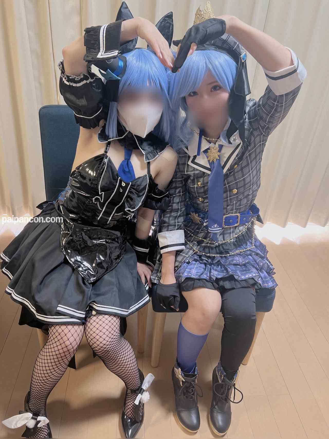 FC2-PPV-4231485 - 1/28まで限定※限定コスプレ【ハーレム】Vtuber星街す〇せい×兎田ぺ〇ら(バニーVer.)夢のコラボ thumbnail_0.jpg