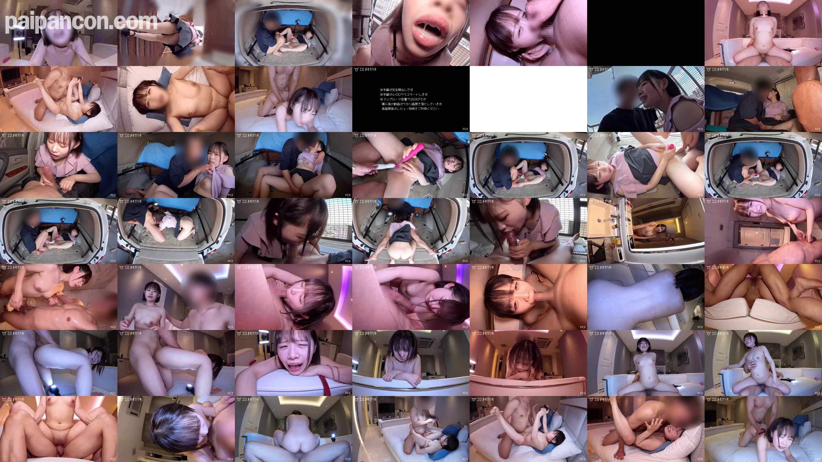 FC2-PPV-4521262 - 好き放題できる雌犬 第8弾【子宮破壊で白目イキ】街中プチ露出デート＋車内ごっくんからのホテルで超高速ピストンで雌犬壊し／雌犬カノンちゃん飼育日記 全77分 grid.jpg