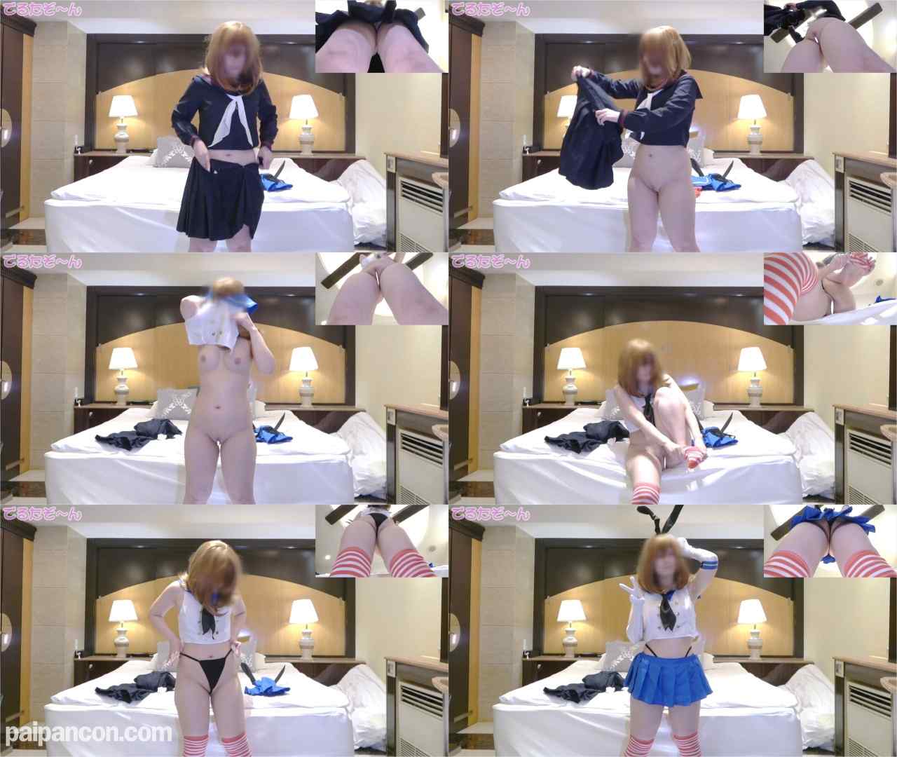 FC2-PPV-4785975 - にっこりダブルピースムチムチＨちゃんが文月ちゃんがぜかまし衣装で誘惑！？喉奥イラマにがちイキえっち編 thumbnail_1.jpg