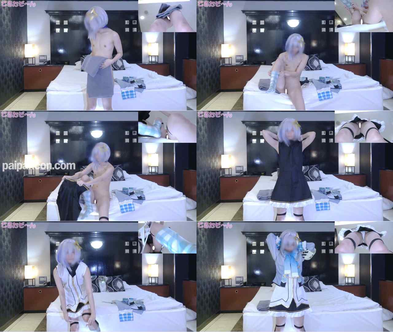 FC2-PPV-4848068 - 可愛すぎ！潮吹きＰＰ天使かなたん通常コスをエッチ大好き細身■リデカくりぺったん新人くじらちゃんでＹ字立ちえっち種付け中出し編 thumbnail_1.jpg