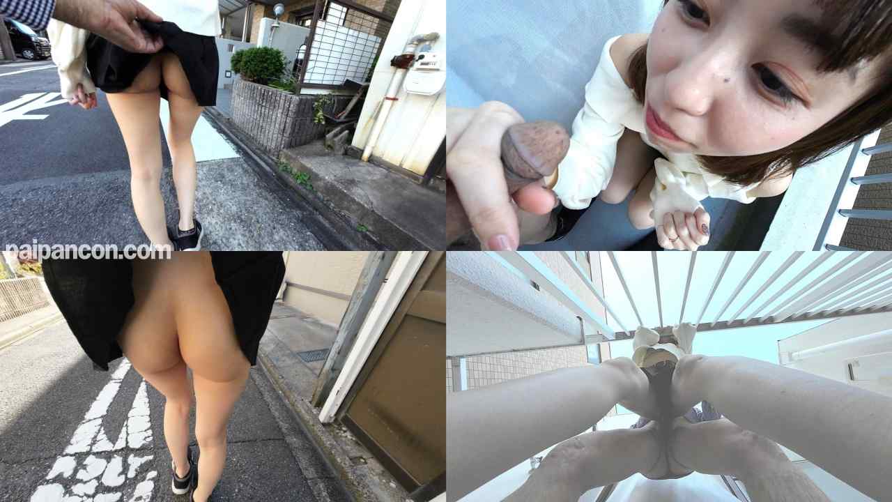 FC2-PPV-4876387 - 【個撮・野外露出】[長○まさみ激似ふたたび］<パイパン超美人妻>昼下がりのベランダでチンポしゃぶって激ピストン!下を通る通行人から丸見え!! thumbnail_2.jpg